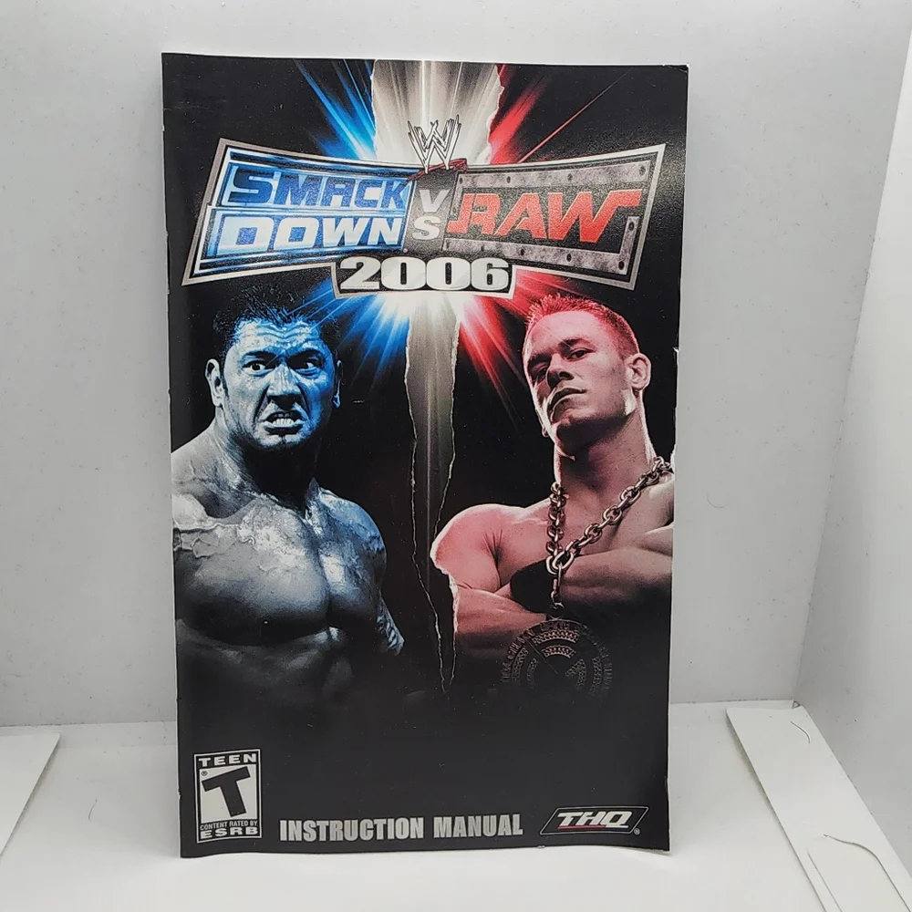 WWE SmackDown vs. Raw 2006 (Sony PlayStation 2, 2005) CIB - Picture 4 of 11